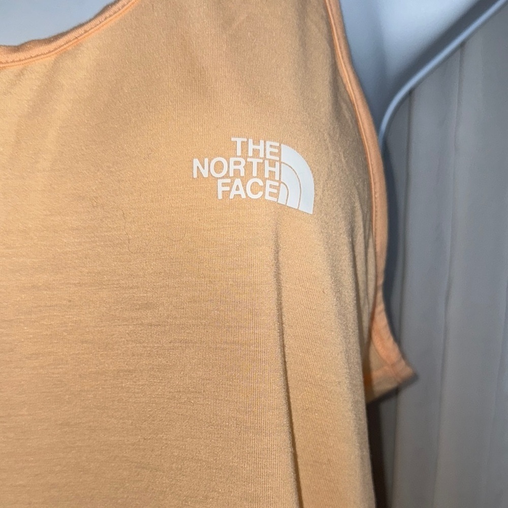 The North Face Orange Sleeveless Relaxed Tank Top - Picture 2 of 9